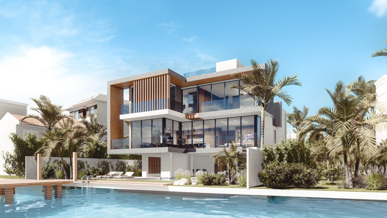 Miami Florida Luxury House 3d Render Project - Capital Renders